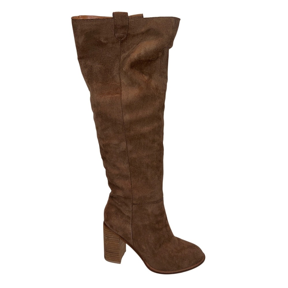 Mi.iM The Saint Slouch Knee-High Boots – Camel Suede, Size 10, Excellent conditi - Picture 2 of 12